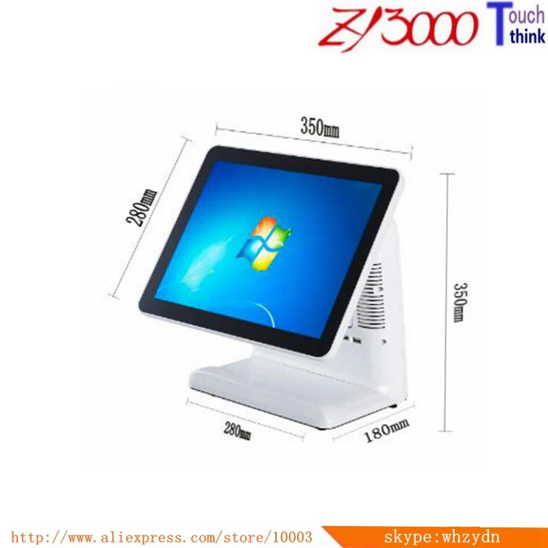 new stock I5 4200u 4G 64G SSD 17 inch all in one touch screen pos terminals /pos system