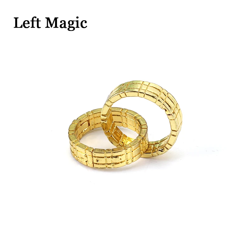 1set Himber Ring Gold  Black color can choose Magic Tricks Ring Close Up Magic Props