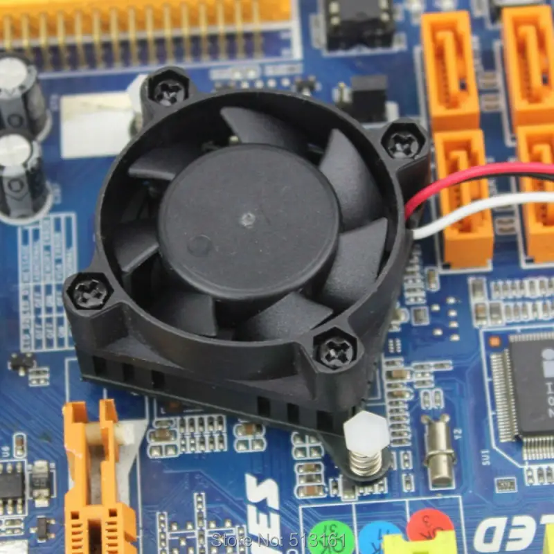 5 Pieces 2Pin Aluminium Nothbridge Kipas Pendingin Heatsink DIY Cooler Radiator Fin