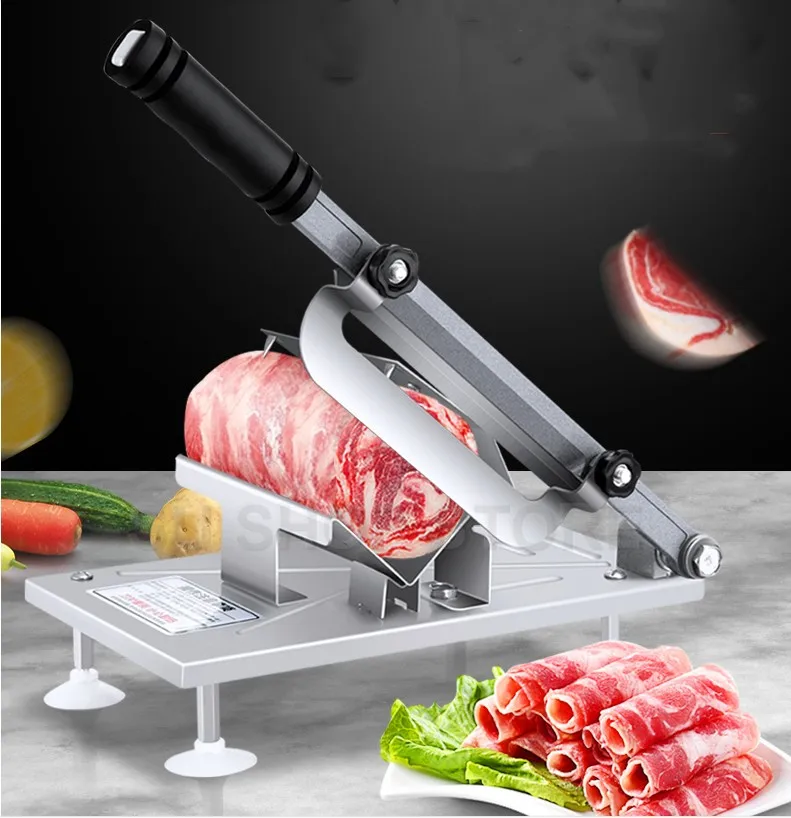 Meat slicer Slicer Sliced meat cutting machine  slicer Automatic meat delivery Desktop Easy-cut frozen beef and mutton