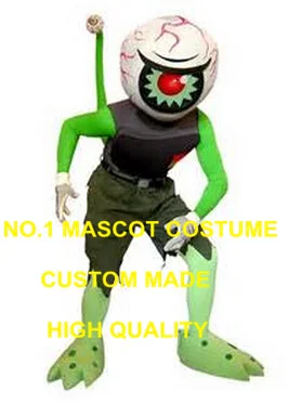 Factory Custom Diving Alien Eye Ball Mascot Costume Adult Cartoon Character Eyes Theme Anime Cosply Carnival Mascotte Fancy 1842