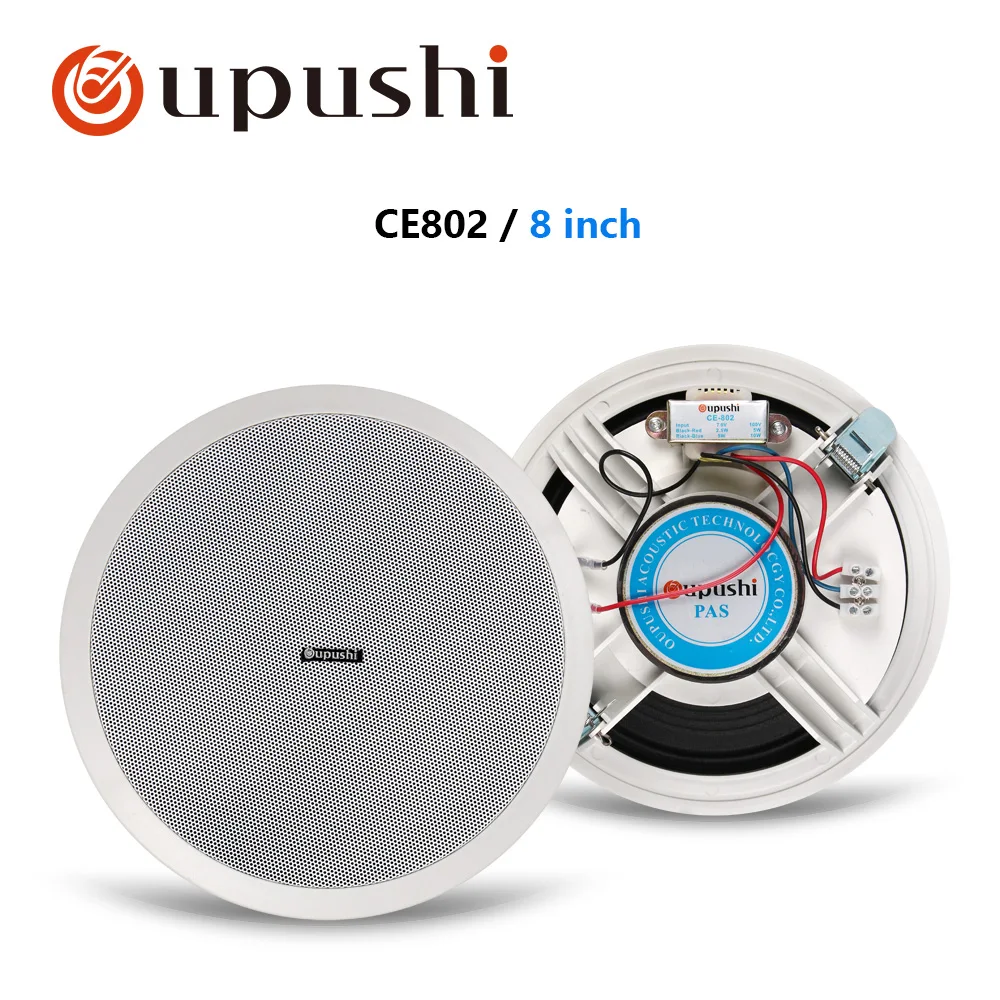 Opushi bluetooth amplifier speaker 120W digital stereo music audio 2 zone power amp with FM usb mp3 public address system