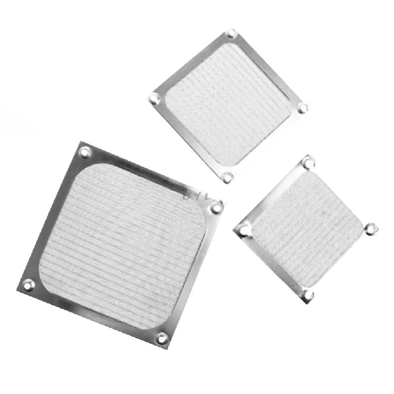 Metal Dustproof Mesh Dust Filter Net Guard 12/9/8cm For Computer Case Cooler Fan