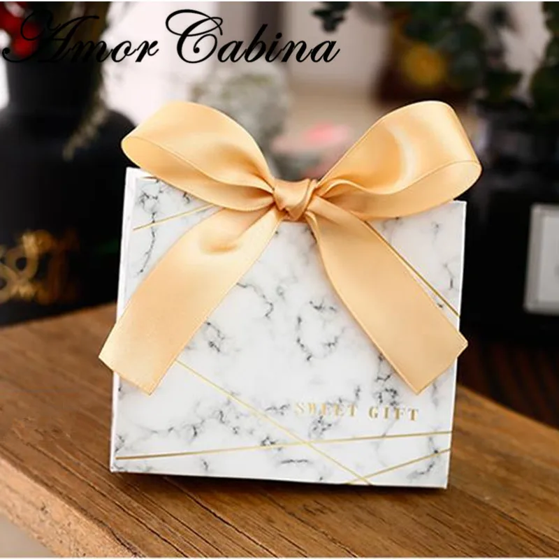 

30pcs Cartoon unicorn party Favors Bomboniera birthday gift box marble Candy Boxes wedding gift package Party Supplies