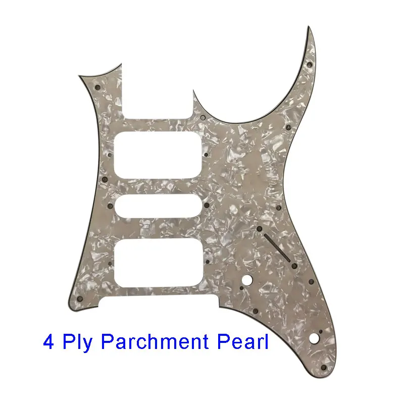 Pleroo Custom Guitar Parts - For MIJ Ibanze GRG 250 Guitar Pickguard HSH Humbucker Pickup Scratch Plate Replacement