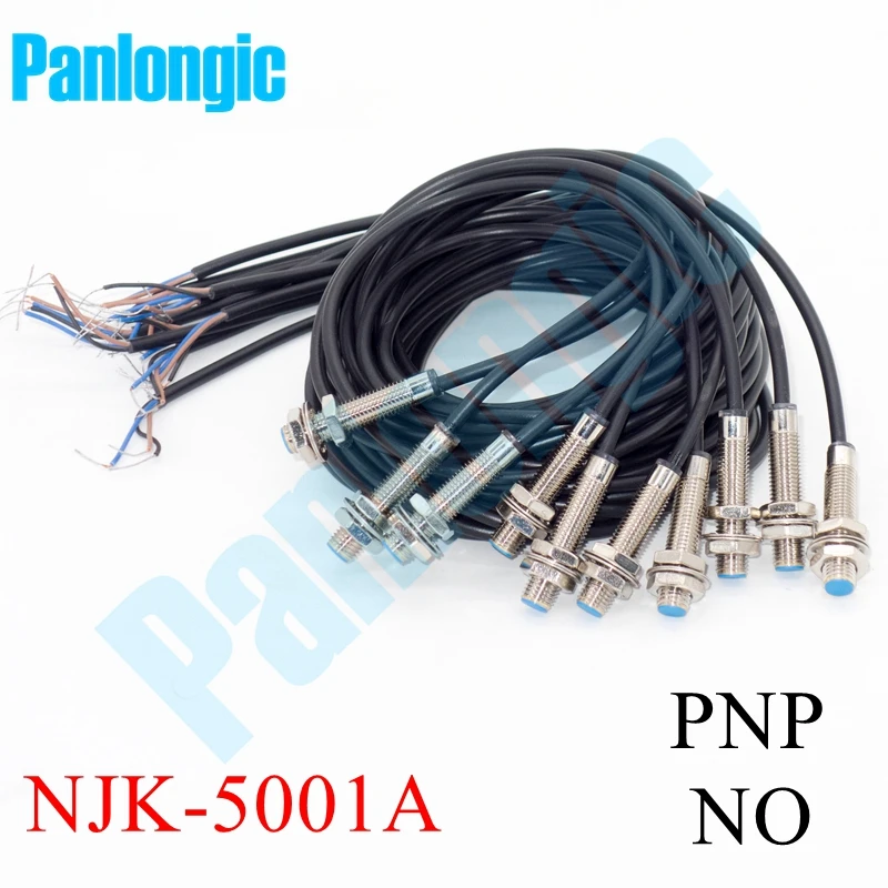 

10 PCS NJK-5001A PNP NO 10mm Hall Effect Sensor Proximity Switch 6~36VDC Inductive Proximity Sensor Switch Free Shipping