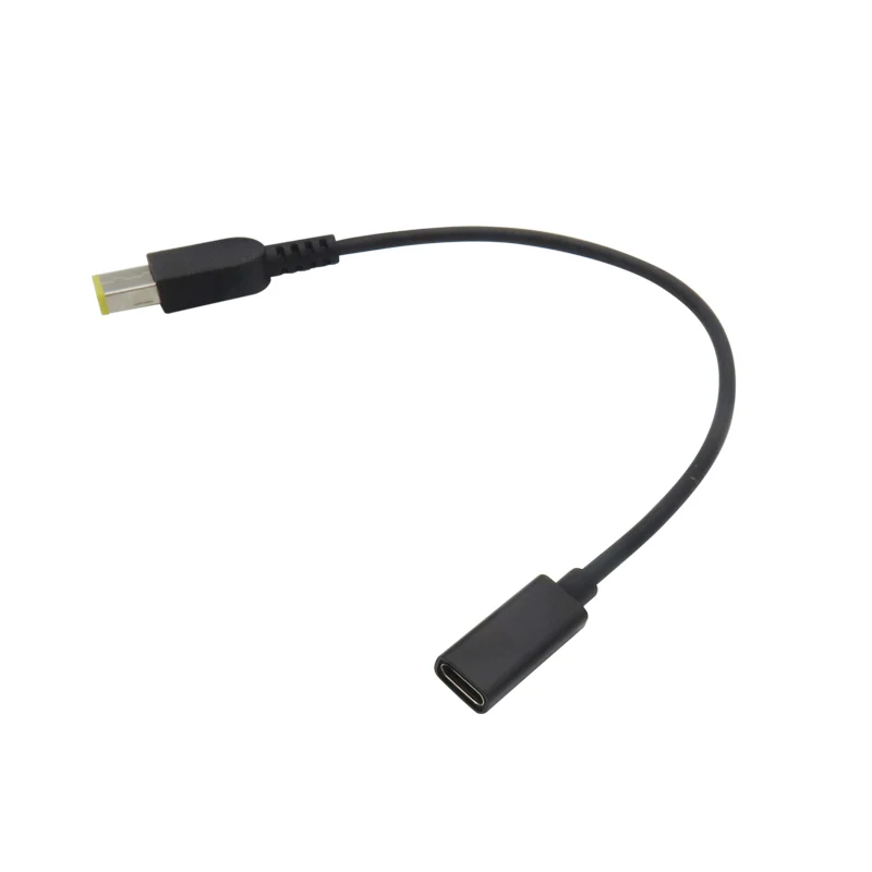 For Lenov USB-C Type C to Slim-Tip Cable Adapter/ Square Tip Cable Adapter