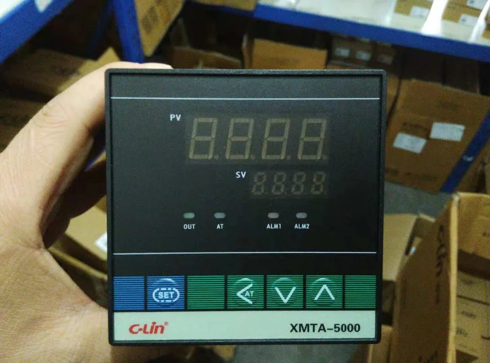 Brand new original authentic C-Lin thermostat XMTA-5411 K type 1200 degree intelligent temperature controller AC220V