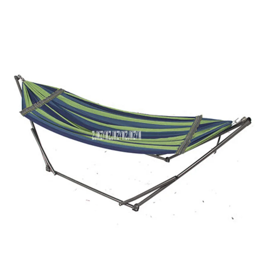 DF-Z04 With Bracket Home Hammock Indoor Outdoor Hammock Rocking Chair Office Lunch Break Folding Chair Swing