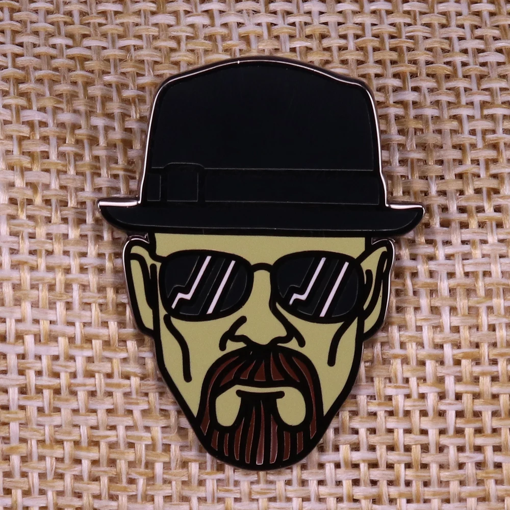 Breaking Bad Lapel Pin Badge Let's Cook metal brooch