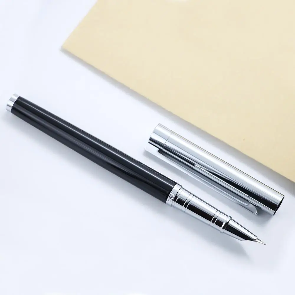 

High Quality JINHAO 126 Fountain Pen Luxury 0.38MM Extra Fine Nib Ink Pens for Writing Stationery School Office Supplies Caneta