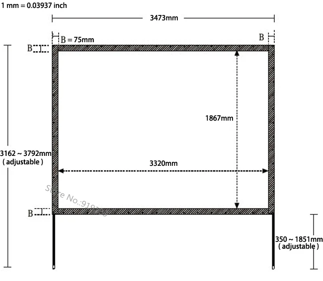 Hot Selling 16:9 Fast Fold Projector Projection Screen With Front View 130.7x73.5 Inch Quick Install For Outdoor Indoor Movie