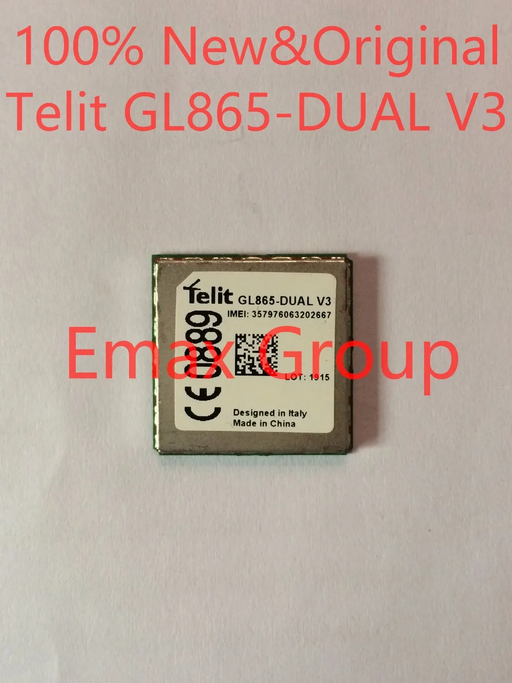 GL865-DUAL V3 GSM GPRS Embedded 2G module 100% New&Original Genuine Distributor In Stock Emax Group JINYUSHI STOCK