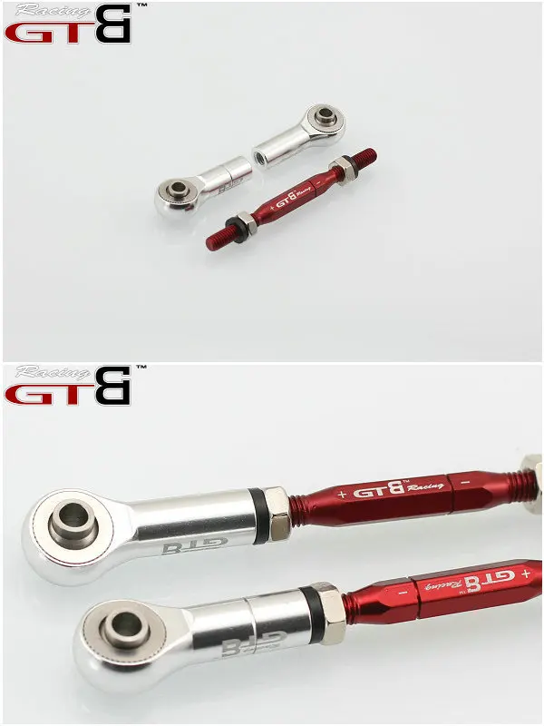 GTBracing Aluminum Adjustable Turnbuckle Set for LOSI Desert buggy DBXL v1.0 (M6)