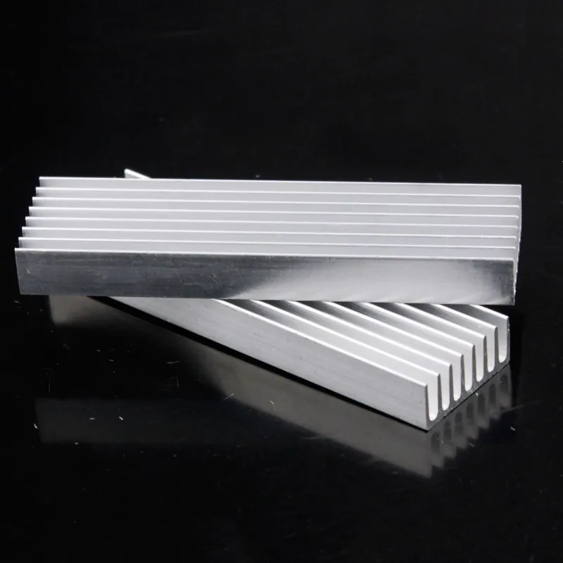 

Gdstime 50 pcs 100x28x11mm Aluminum Heatsink 100mm x 28mm x 11mm Silver Heat Sinks Radiator Electronics Computer Cooling Cooler