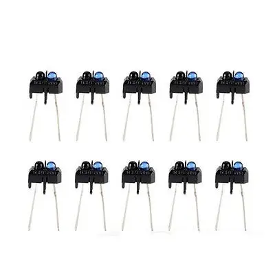 10Pcs Sensor IR Sensors Switch DE Corrente TCRT5000 Transducer Infrared IR Motion 4 Pins Reflective Optical Photoelectric Module