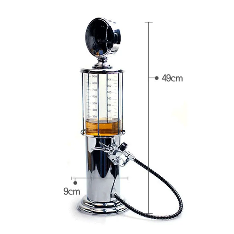 New Mini Plastic Beer Dispenser Machine Drinking Vessels Single Gun Pump Gas Station Bar Supplies