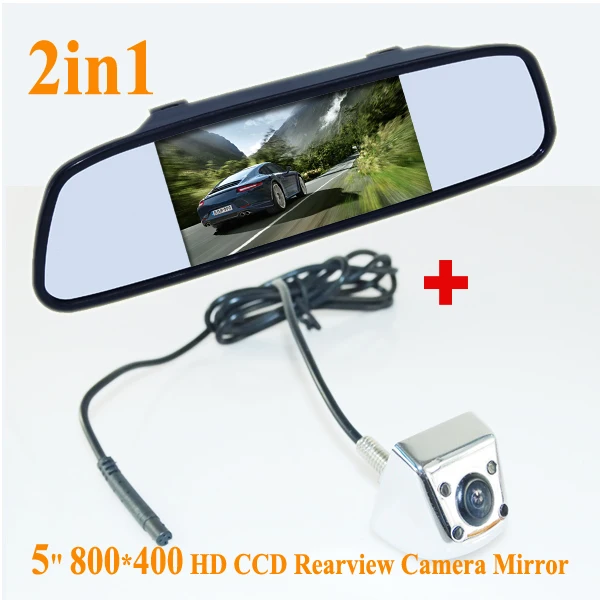 

CCD HD Waterproof Parking Monitors System, Vision 170 Car Rear View Camera With 4.3 inch Car Rearview Mirror Monitor