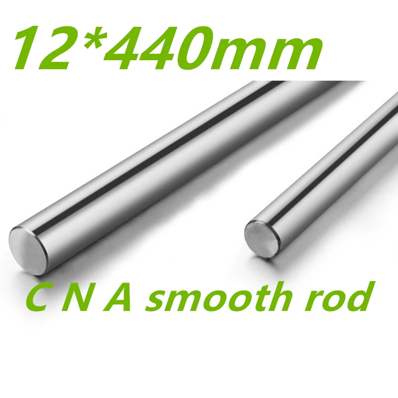 

WCS12 12mm linear shaft 440mm Linear shaft round rod L440mm for CNC parts XYZ WCS12 L440mm