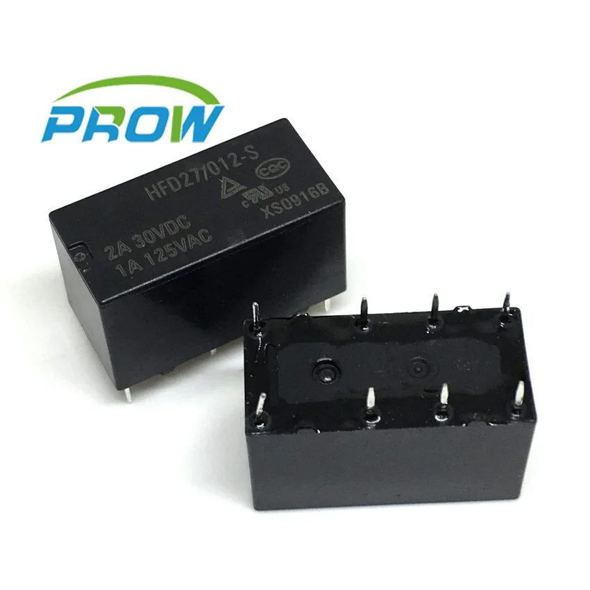 JRC-27F- HFD27- 005 012 024-S 5V 12V 24V реле 4078 8 футов 8pin 2A реле AG