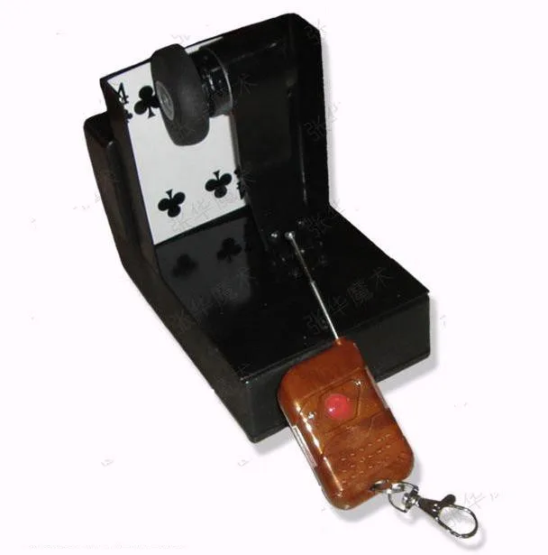 Remote Control Card Fountain Magic Tricks Spray Card Device Magic Props Stage Accessories Ountain Magic Metalism Gimmick