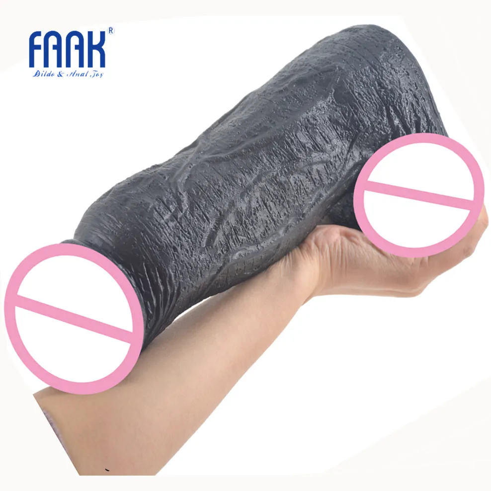 FAAK 3.15\'\'Huge Dildo big dildo artificial penis sex toys for women vagina stimulate giant dildo anus massage butt plug sex shop