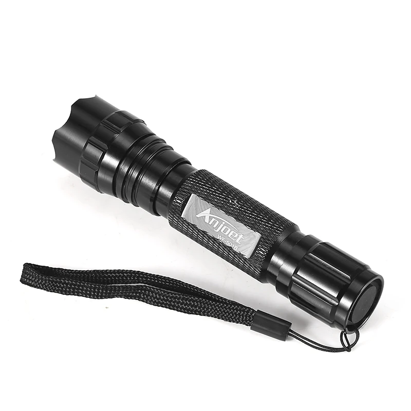 ANJOET 501B XML T6 LED Multi-color Hunting LED Flashlight Torch White/Green/Blue/Red Light Lanterna 1-Mode Flash Light 18650