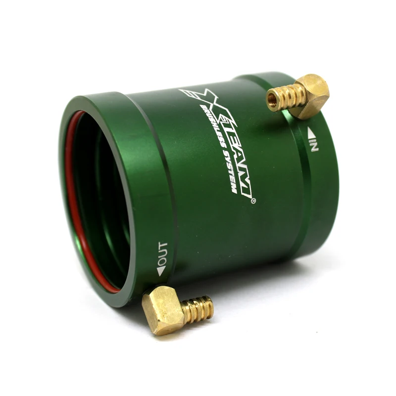 XTEAM Liga 40-50mm Jaqueta de resfriamento de água adequada para barco RC 4074 4082 Motor sem escova