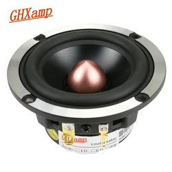 GHXAMP 3 Inch HIFI Midrange Car Speaker DSP 8ohm 30W Neodymium 92dB Mediant Aluminum Ceramic Cone Car Upgrade 3 Way Speaker 1PC