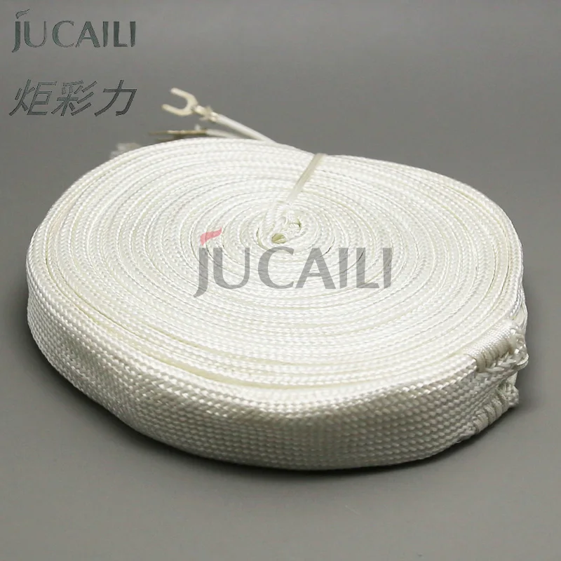 

Jucaili 1 шт. струйный принтер, нагревательная лента из стекловолокна, нагревательная лента для струйного принтера для сольвентного принтера, ширина 3 см