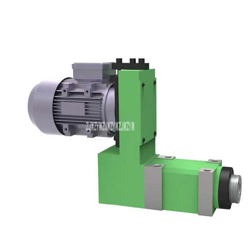 New Boring And Milling Spindle Head Combination 02 High Speed With 0.75 Motor Wire Cutting Bracket 380V 750W MT3 / BT30 / ER25