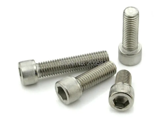 

Lot25 Metric Thread M6* 25mm Stainless Steel Hex Socket Bolt Head Cap Screw