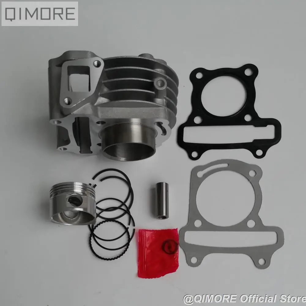 GY6-60 GY6 60CC 44MM Big Bore Kit / Cylinder Piston Ring Gasket Set for 139QMB GY6-50 4 stroke Scooter Moped ATV