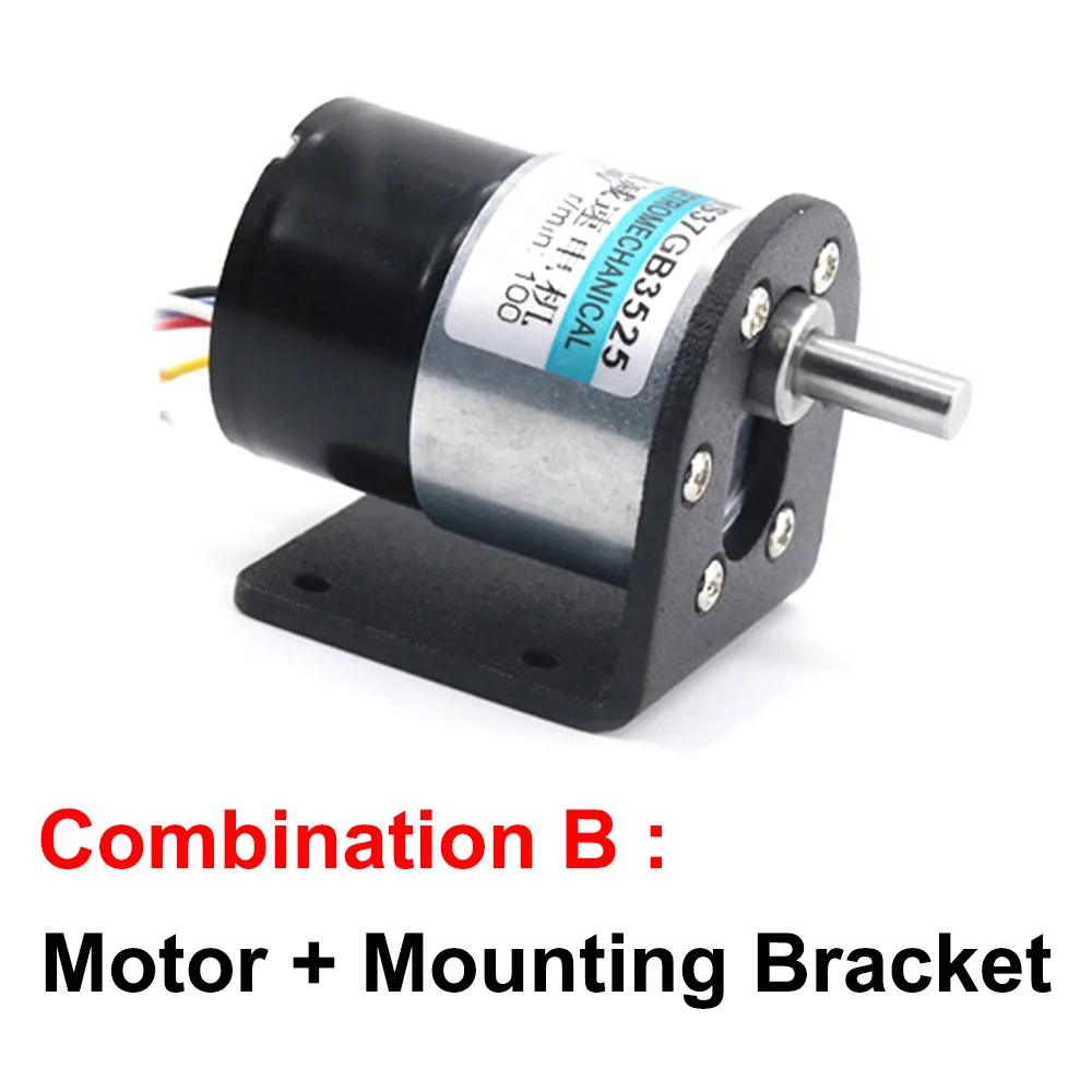 Long Life Brushless DC Gear Motor High Torque 12V 24V Slow Low Speed 5-600RPM BLDC Motors In DC Motor Reversed Adjustable Speed