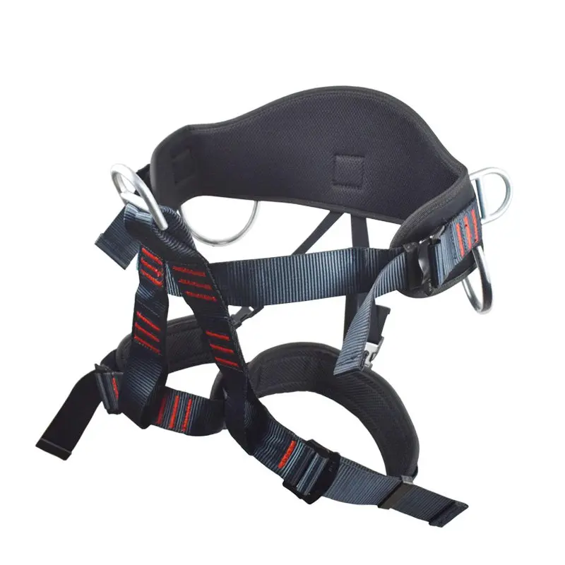 Good Quality Half Safety Harness Climbing Safety Belt For Rescue Downhill Outdoor Climbing Mountaineering Professional Equipment