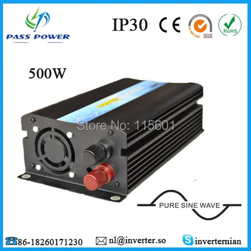 Factory directly selling, one year warranty, inverter pure sine wave, inverter 12v 220v 500w