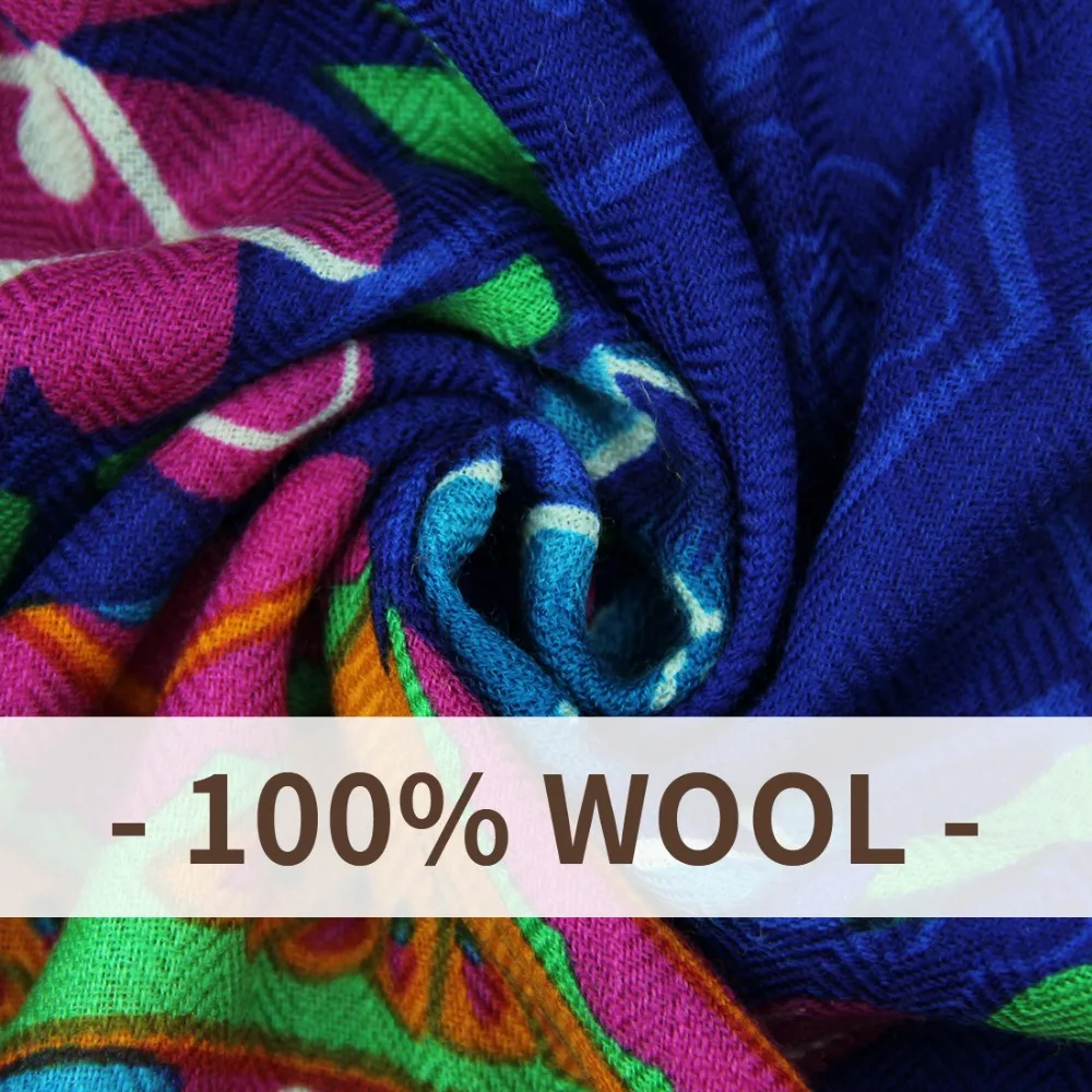 Fashion Large Shawls Scarf Luxury Brand Wool Wrap Muslim Hijab Poncho Plaid Blanket India Bandana 2017