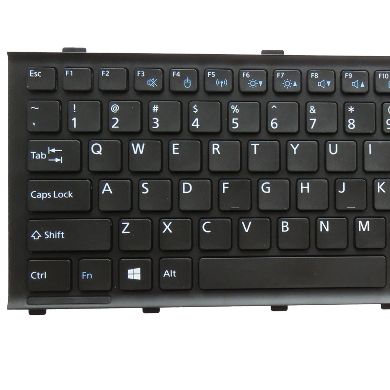 GZEELE New US Laptop Keyboard For FUJITSU Lifebook AH532 A532 N532 NH532 PN:MP-11L63US-D85 Notebook Replacement english keyboard