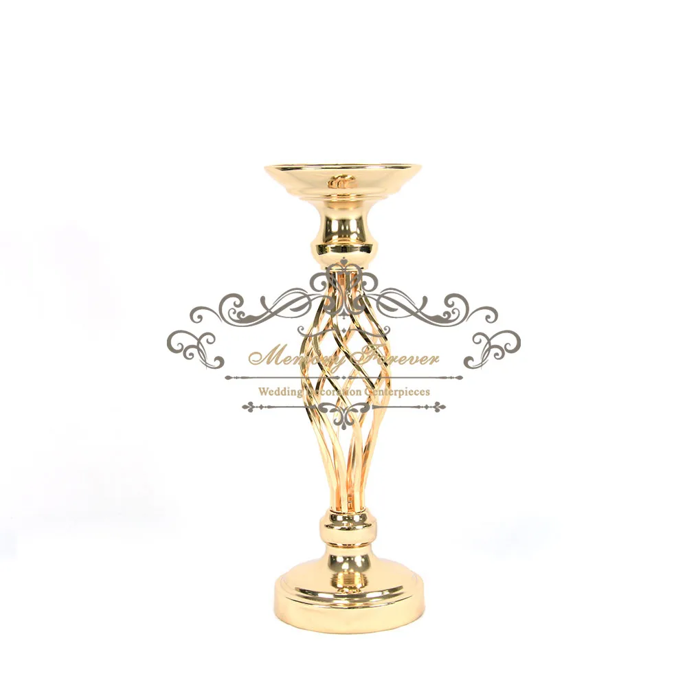 Wedding Flower Stand Centerpiece Candle Holder Metal Candlestick Wedding Decoration Table Candelabra Set