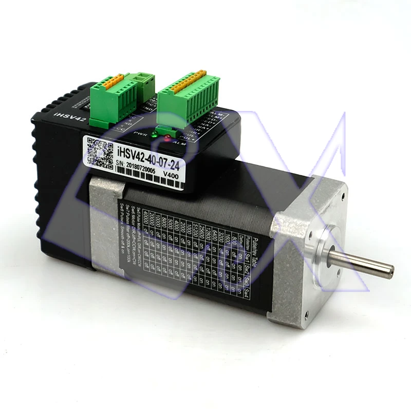 

JMC iHSV42-40-07-24 578W 0.185Nm 4000rpm Integrated AC Servo Motor Driver 24VDC Automated Special 1000 line encoder