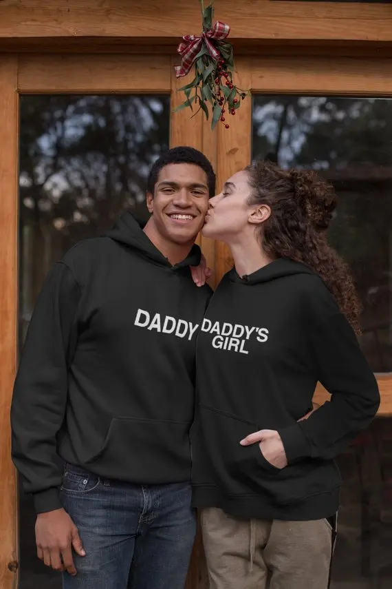 Sugarbaby Daddy & Daddy\'s Girl Hoodies Couple Hoodies Set of 2 Hoodies High quality Couple\'s Clothing Drop ship