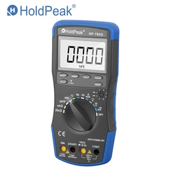 Best Digital Multimeters	HoldPeak HP-760G 1000Volt & 20Ampere Auto Ranging With Duty Cycle/Frequency/Capacitance and Carry Bag