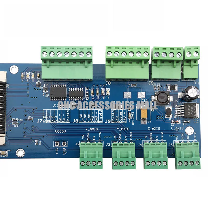 Engraving machine DSP handle wiring card 0501 handle wiring board, Only connect board cnc parts