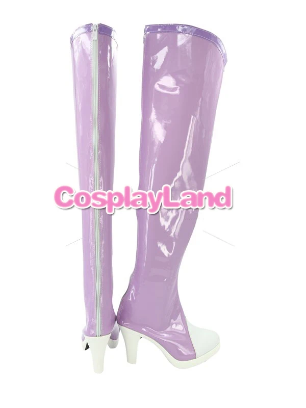 Pretty Cure Kenzaki Makoto Cure Sword Cosplay Boots Shoes Anime Party Cosplay Boots Custom Made for Adult Women High Heel Shoes