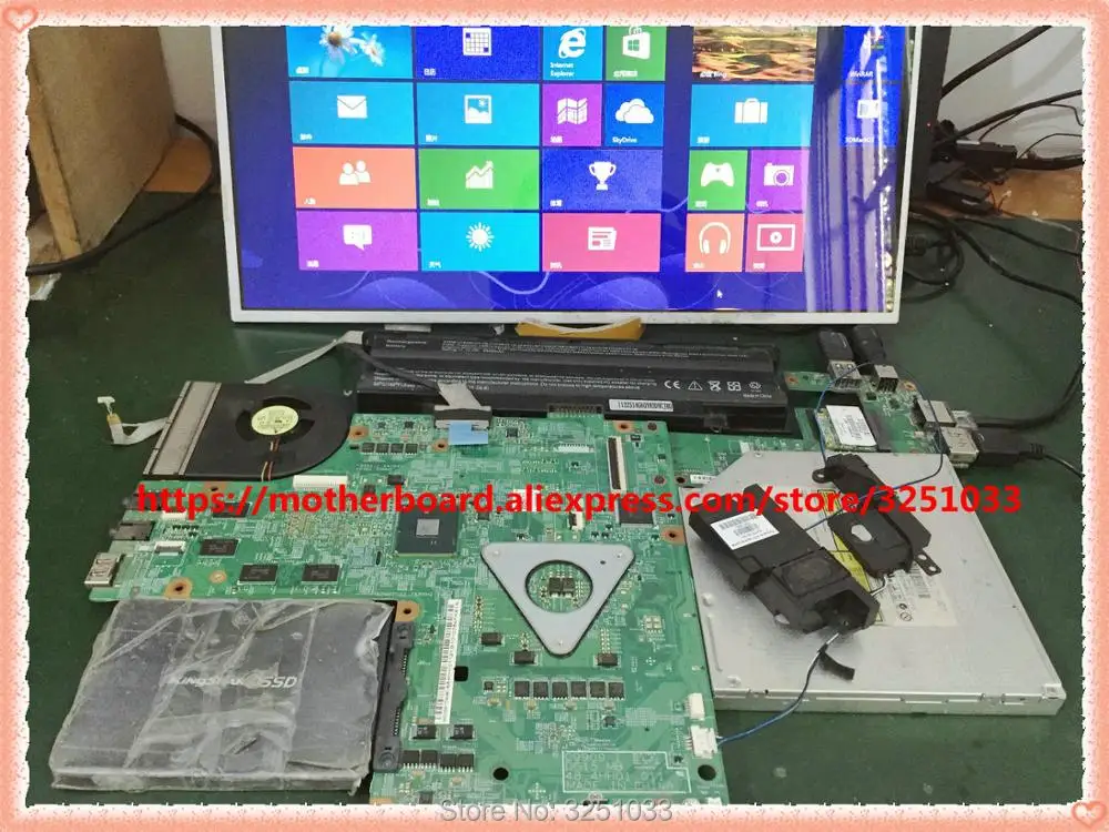 09909-1 Moederbord Voor DELL INSPIRON 15R N5010 Notebook 48.4HH01.011 Laptop Moederbord 052F31 52F31 HM57 HD 5650