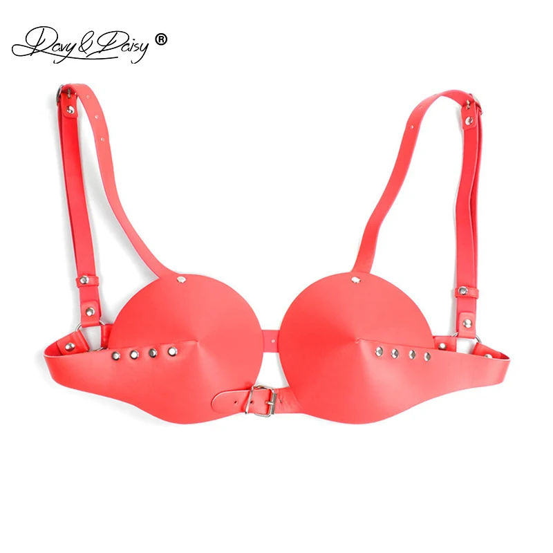 Davydaisy Nữ Áo Ngực Sexy Da PU Áo Bralette Khiêu Dâm Dùng Thân Thiết Gợi Cảm Crop Top Nữ Quần Lót Gợi Tình Áo Lót BR501