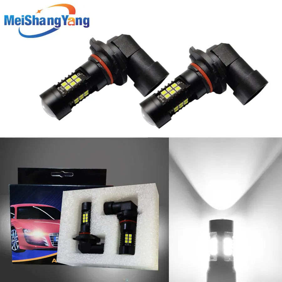 

2pcs 9006 HB4 LED Fog Light 1200LM Car LED Bulbs 3030 White Running Lights Auto Lamp 6000K 12V LEDs Driving Lamp