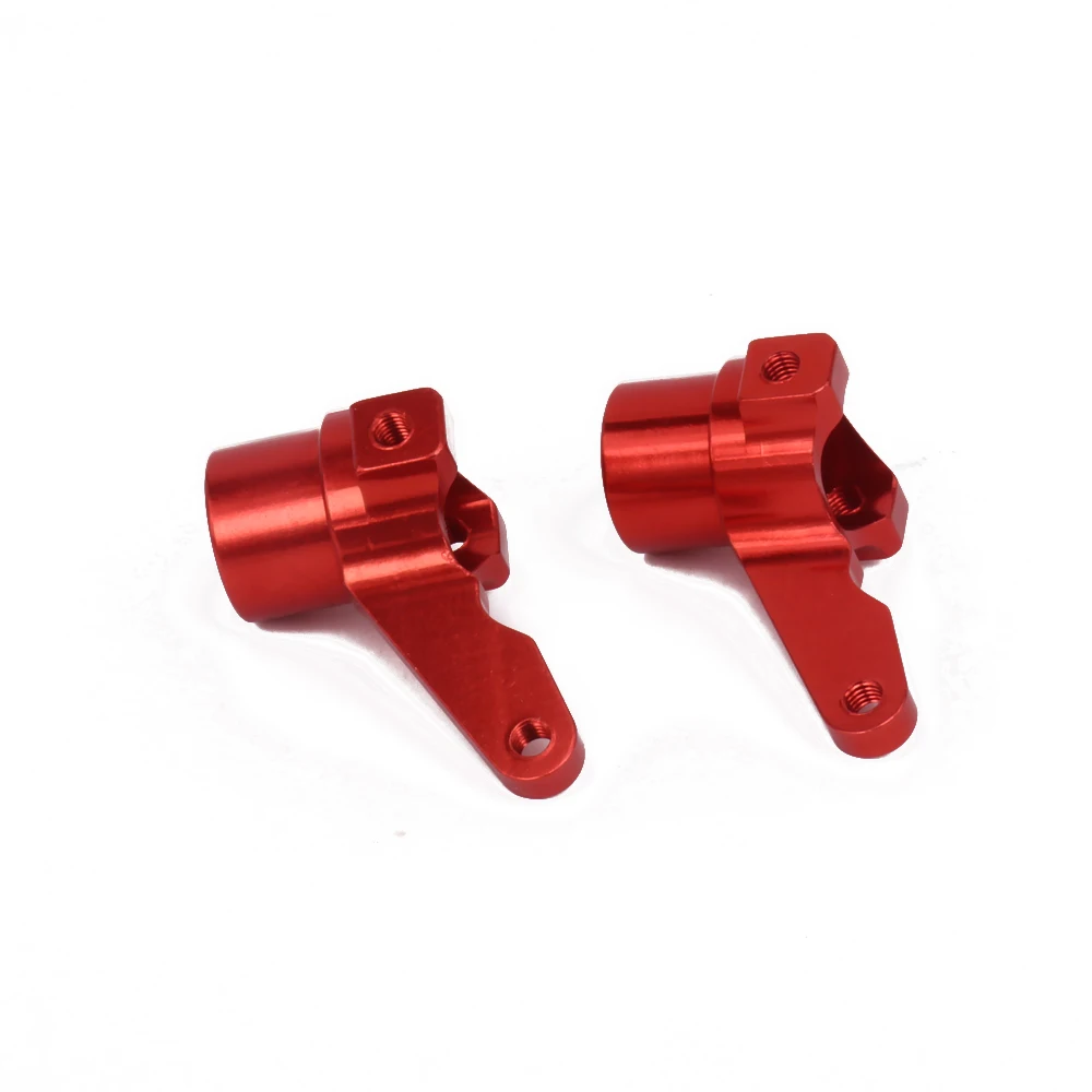 Aluminum 2PCS/set Steering Hub Carrier For Rc Hobby Model Car 1/10 Kyosho Optima 4Wd Steering Blocks Buggy Off-Road Hopup Parts