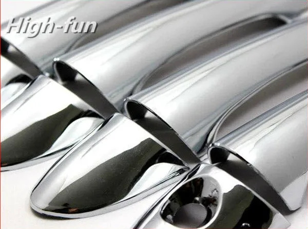 FUNDUOO For Hyundai Sonata / i45  2011 2012 2013 2014  High Quality Chrome Car Door Handle Cover Trim Sticker Car Accessories