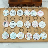 Personalized logo Keychain with Mirror Custom Wedding Favors And Gifts Holy communion baby shower birthday Souvenirs